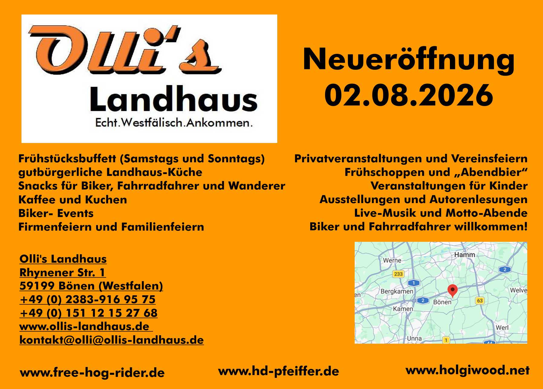 Neueröffnung Olli's Landhaus